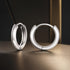 925 Sterling Silver Oxidized 14x3mm Earrings  DestGlow