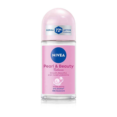 Nivea Deodorant Roll On Pearl & Beauty Radiance For Eventoned Smooth & Beautiful Underarms