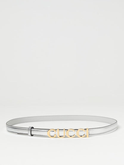 Gucci Belt Woman Silver by Luosophy