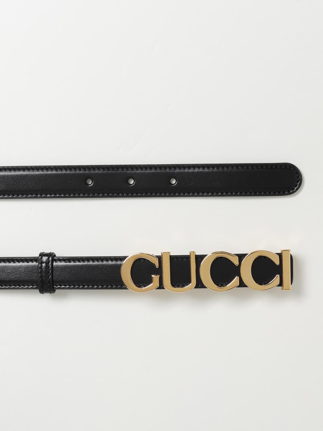Gucci Belt Woman Black by Luosophy