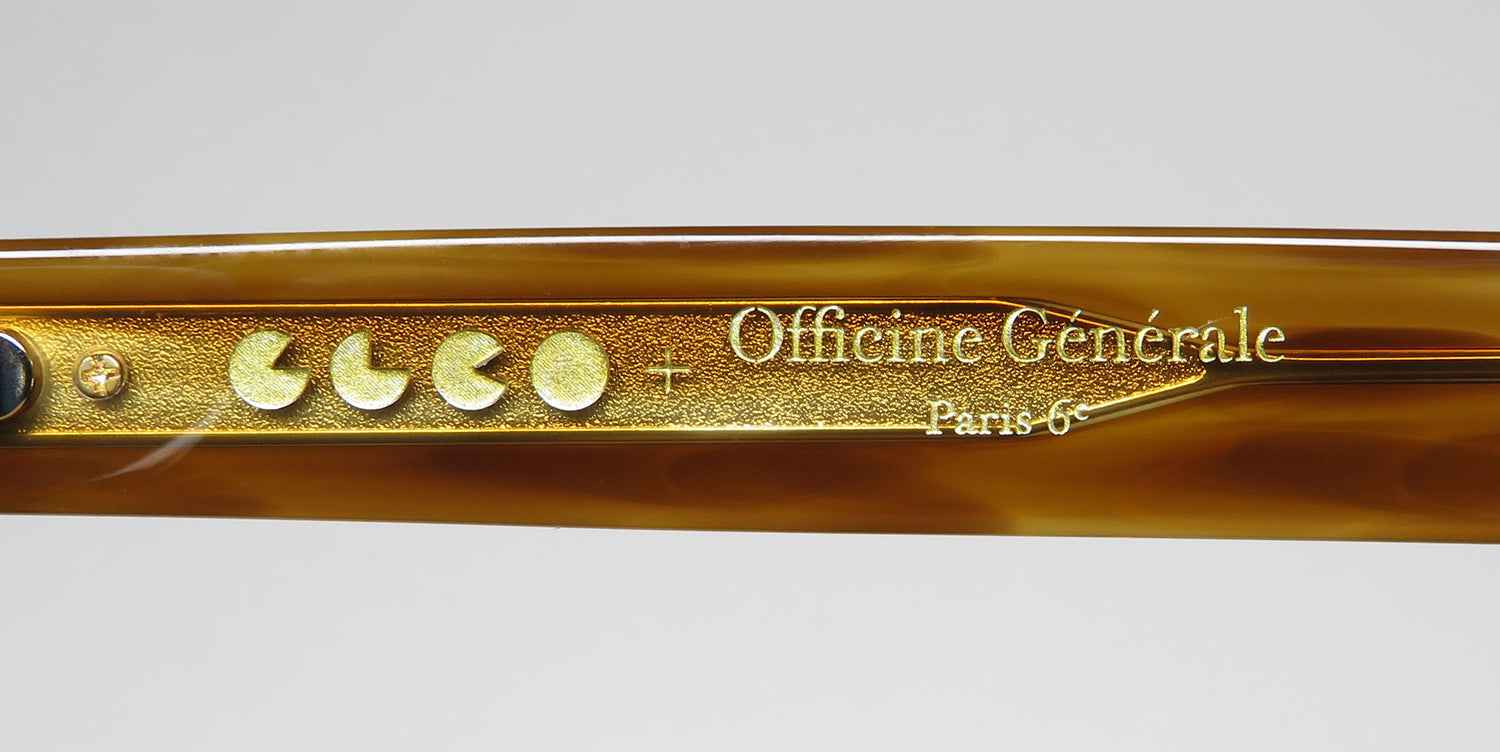 Garrett Leight Glco X Officine Generale Blue Light Technology Eyeglasses