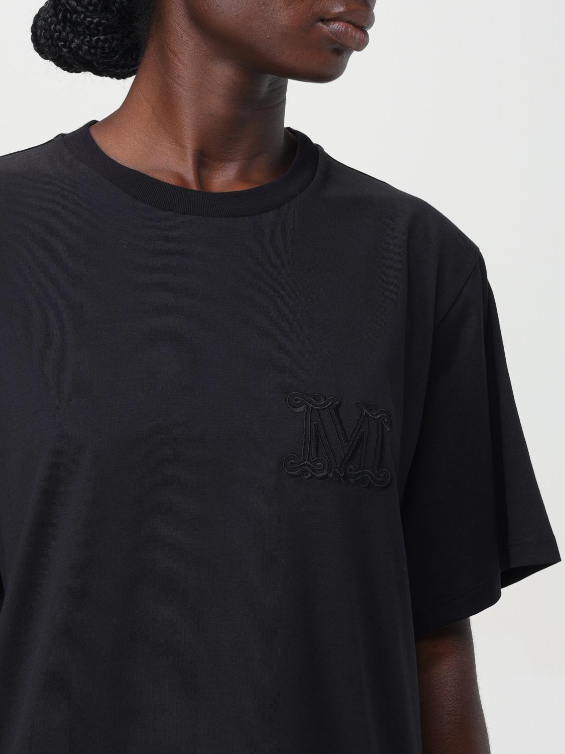 Max Mara T-Shirt Woman Black by Luosophy
