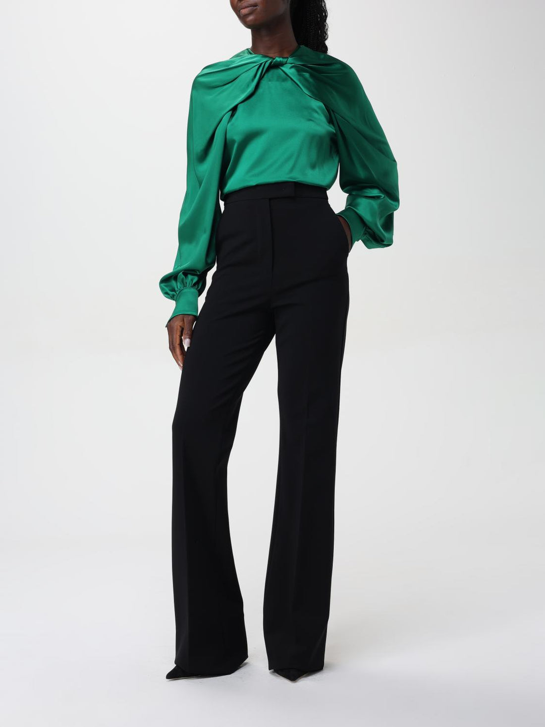 Max Mara Pants Woman Black by Luosophy