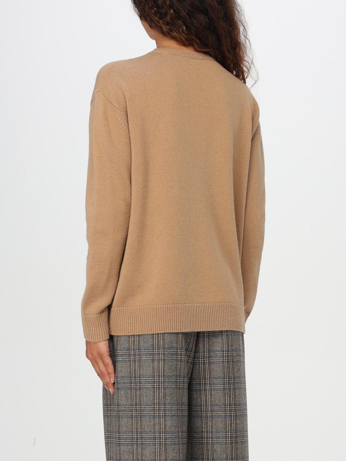 Max Mara Sweater Woman Camel by Luosophy