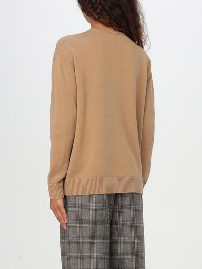 Max Mara Sweater Woman Camel by Luosophy