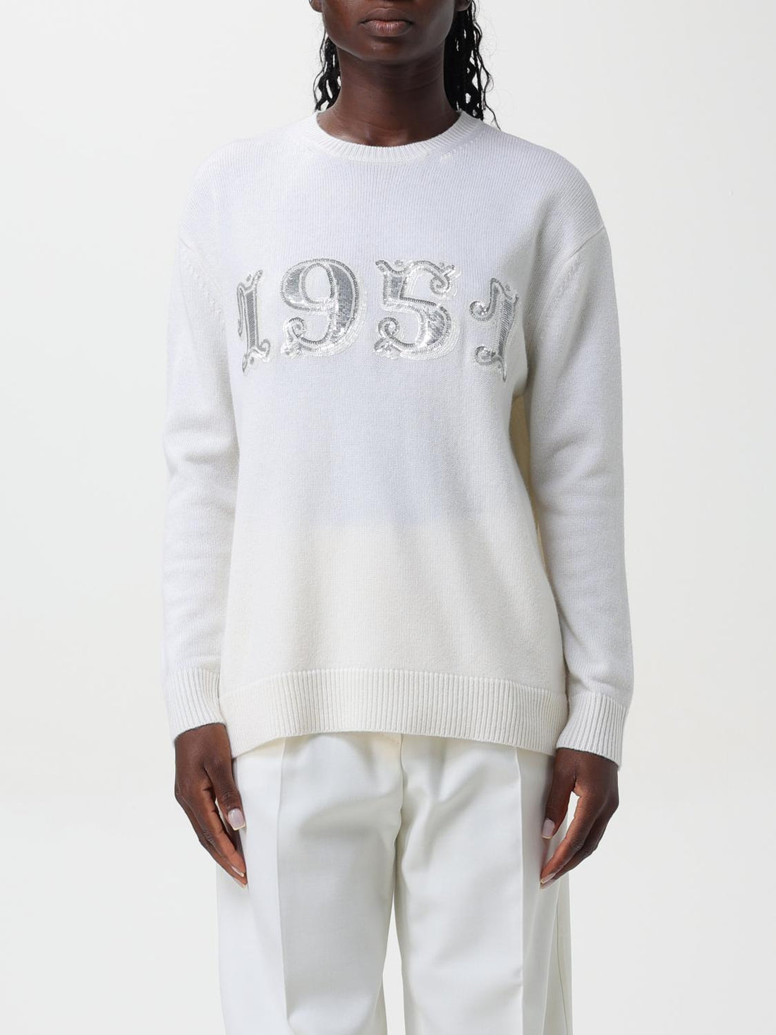 Max Mara Sweater Woman Yellow Cream by Luosophy
