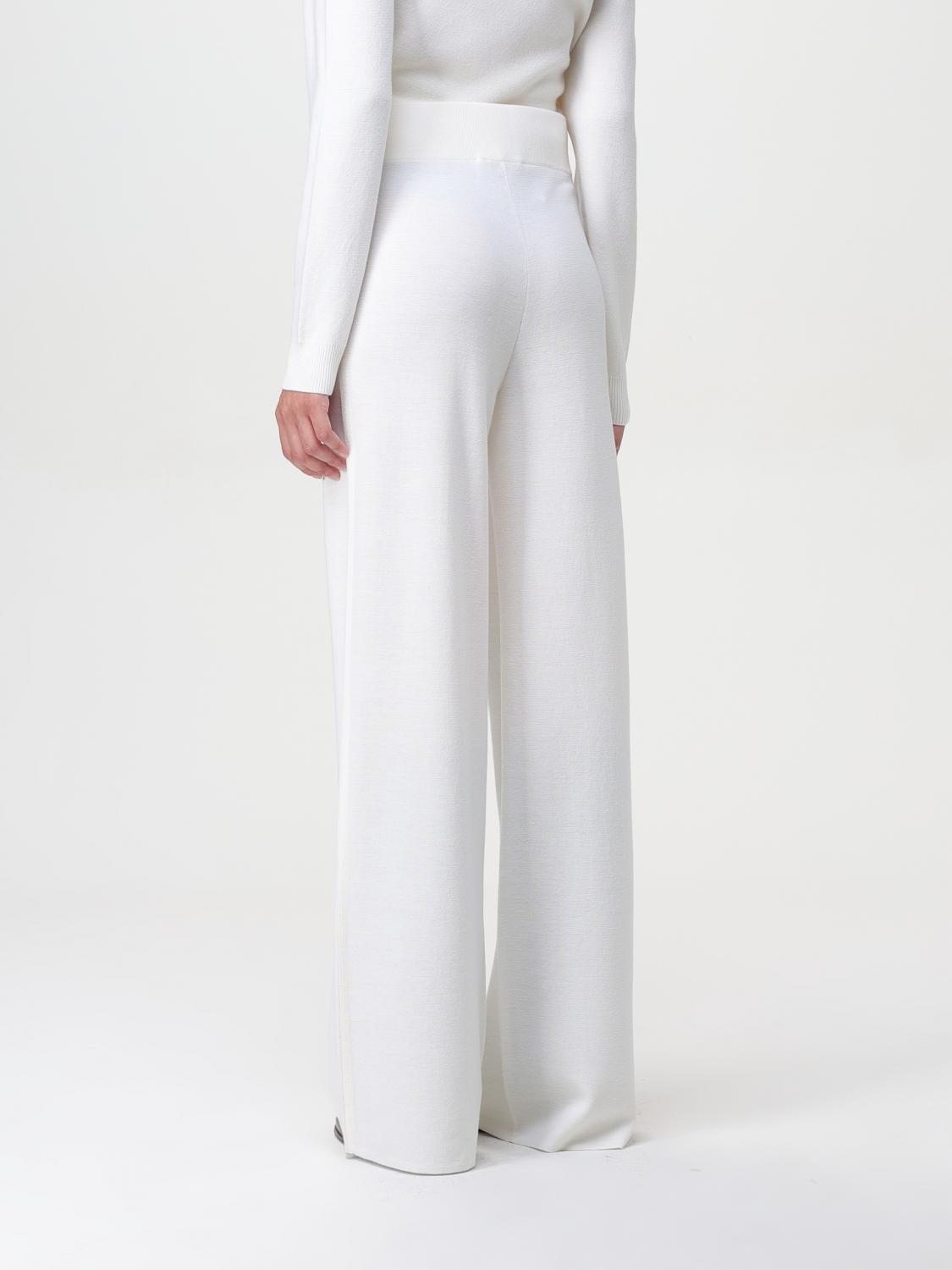 Max Mara Pants Woman White by Luosophy