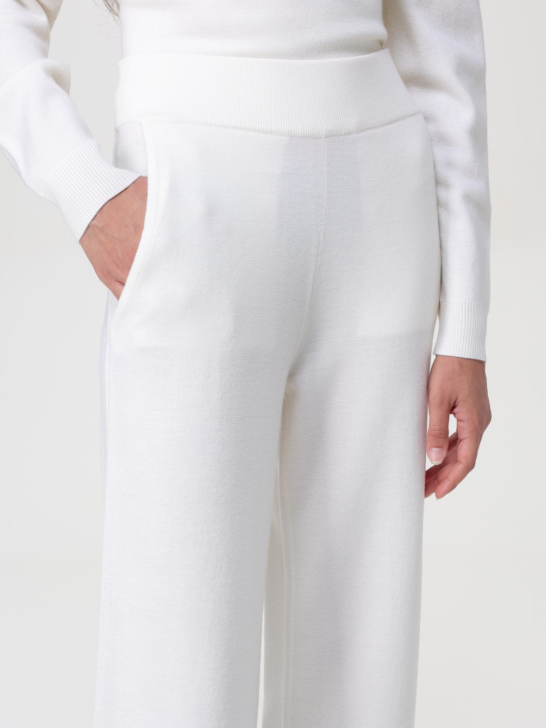 Max Mara Pants Woman White by Luosophy