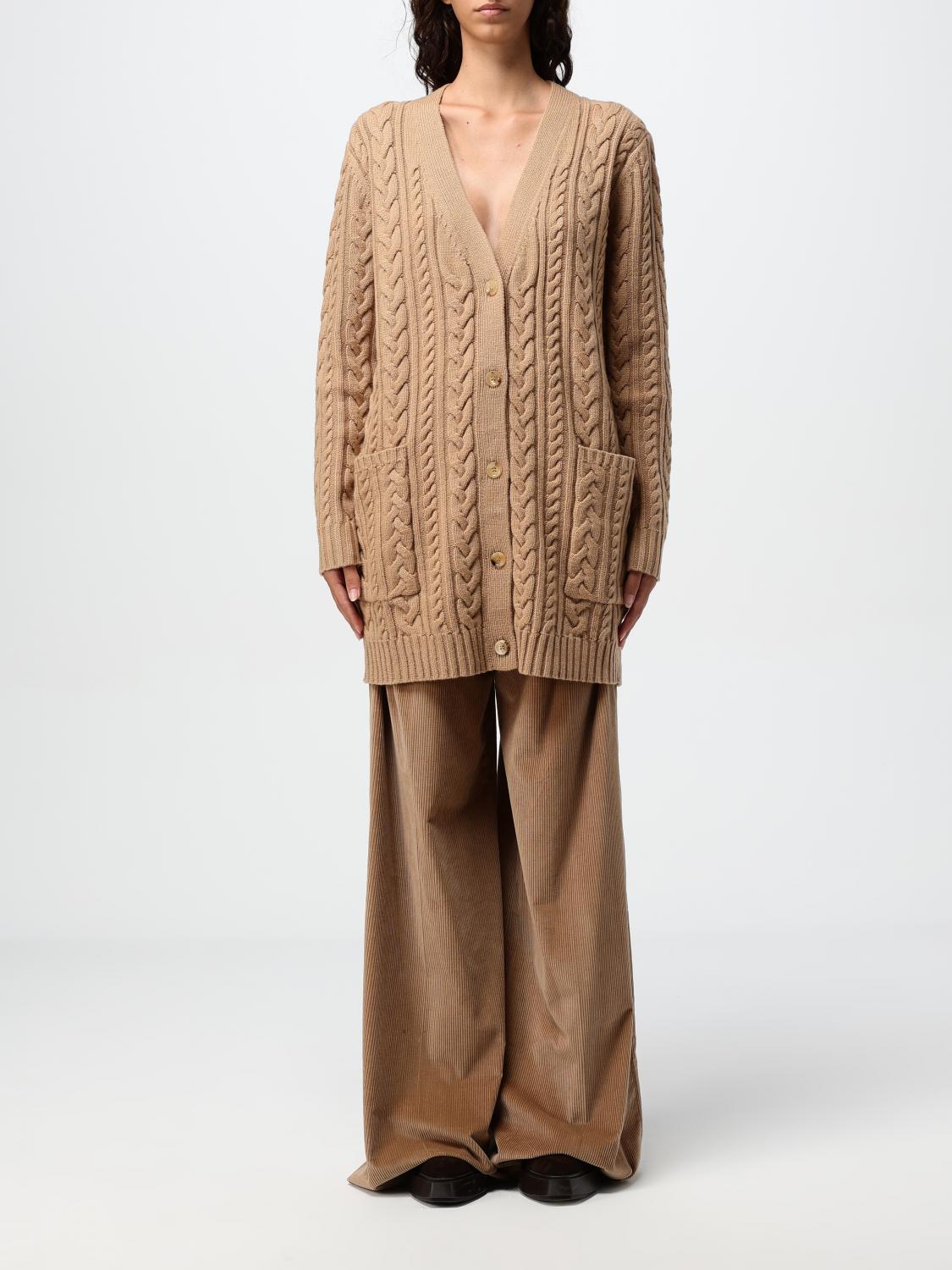 Max Mara Sweater Woman Camel by Luosophy