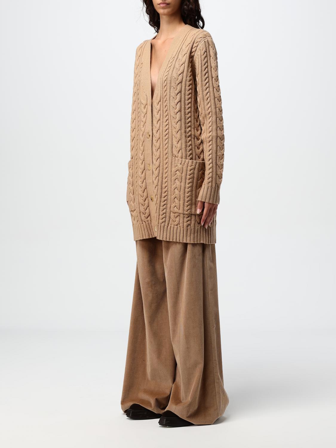 Max Mara Sweater Woman Camel by Luosophy