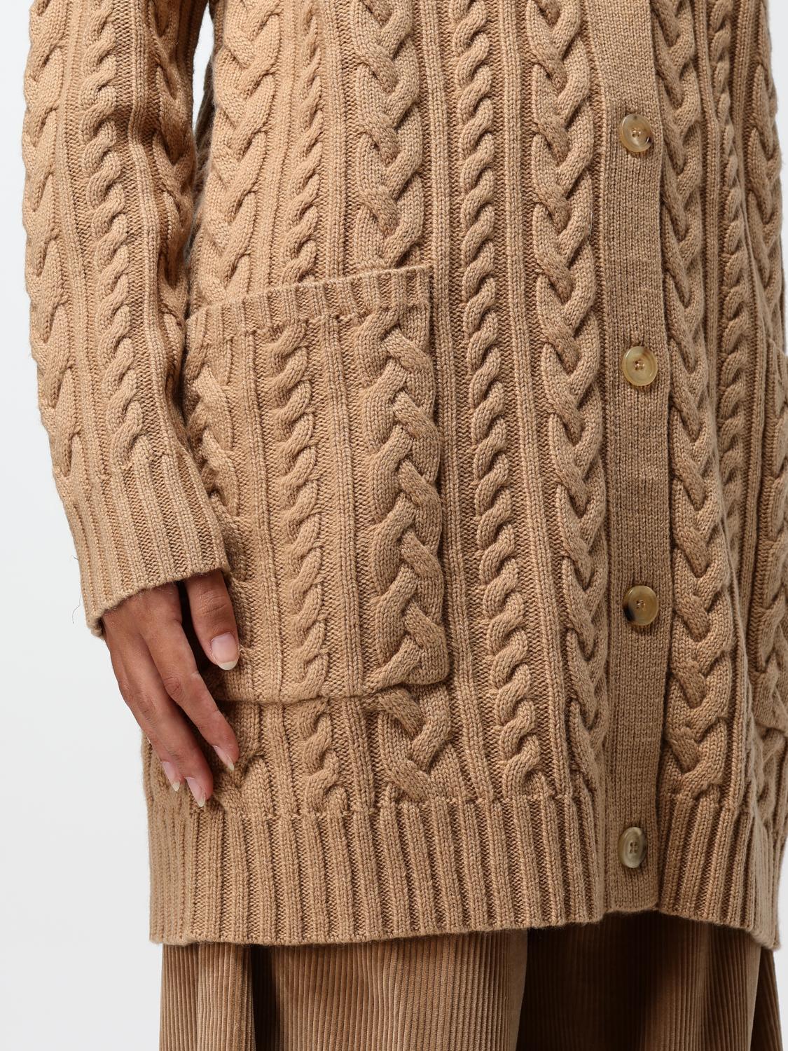 Max Mara Sweater Woman Camel by Luosophy