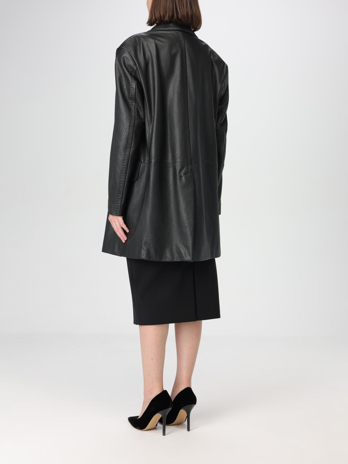 Max Mara Jacket Woman Black by Luosophy
