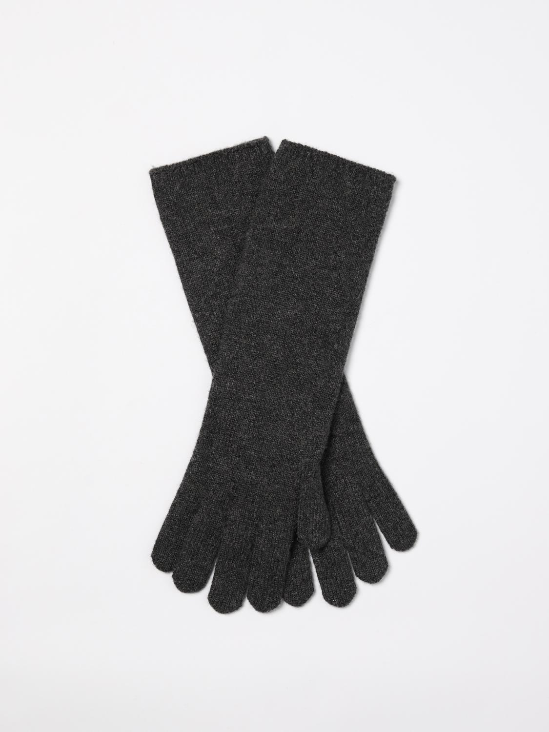 Max Mara Gloves Woman Grey by Luosophy