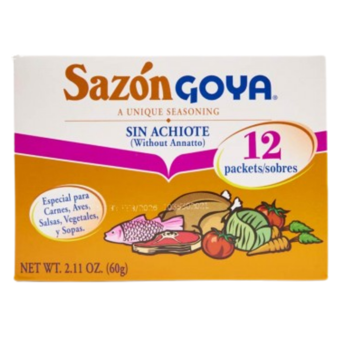 Goya Sazon Without Cilantro &amp; Annatto (1.41oz) by Farmacias Savia