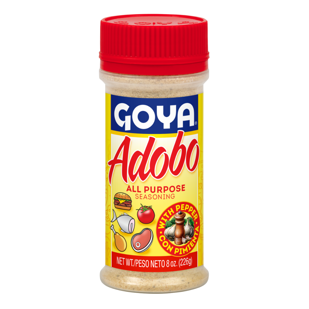 Goya Adobo All Purpose Seasoning with Pepper (8oz) by Farmacias Savia