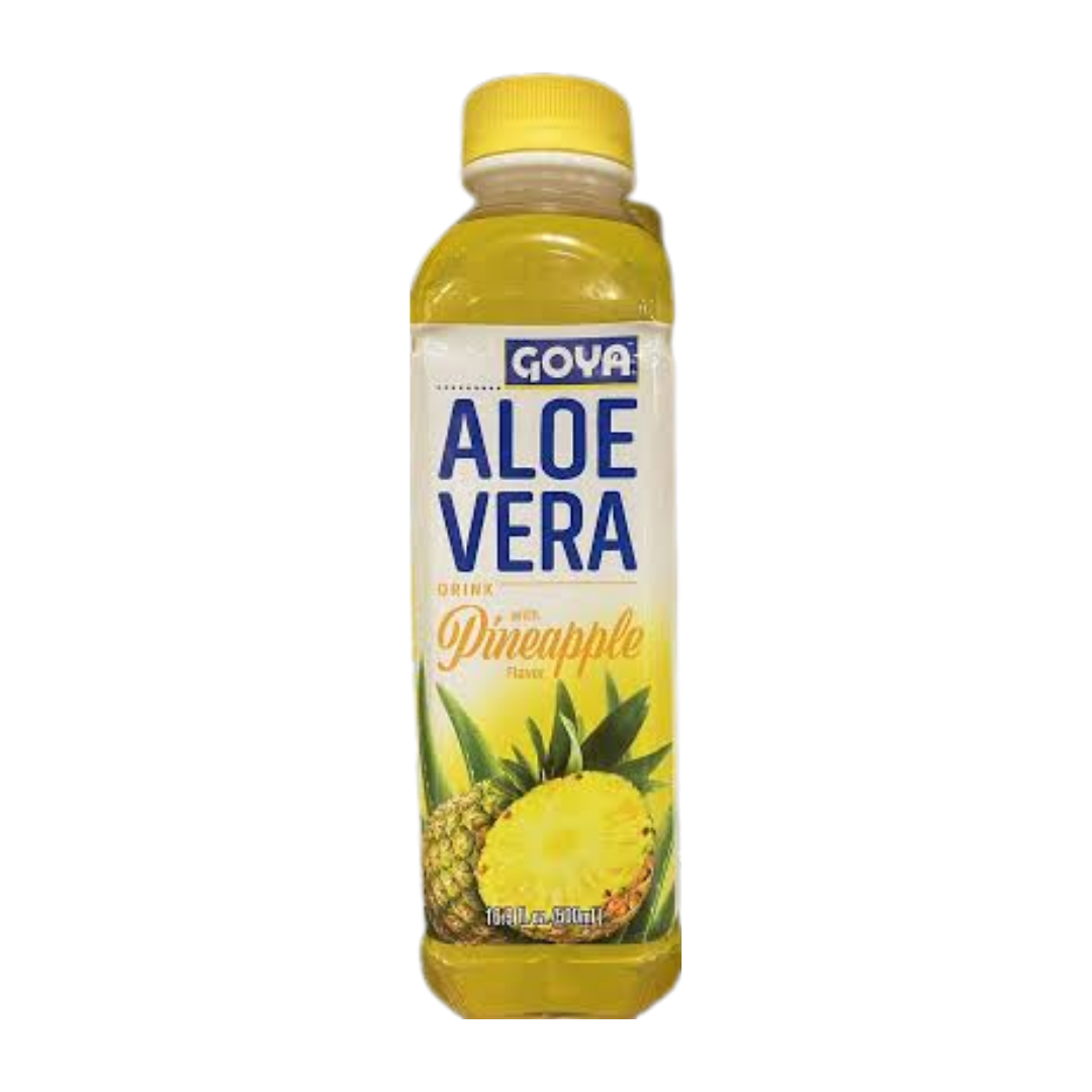 Goya Aloe Vera Drink Mango (16.9oz) by Farmacias Savia
