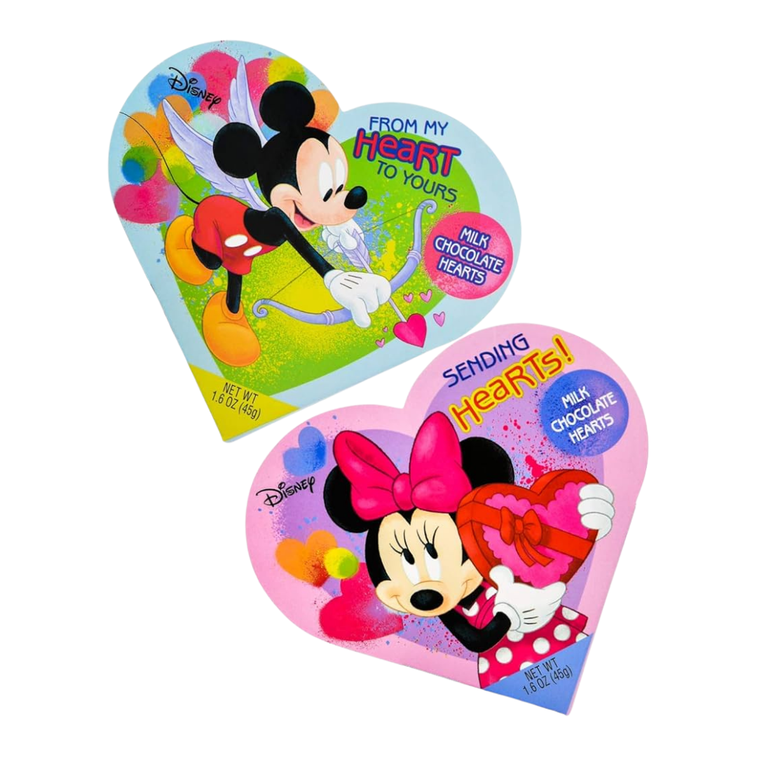Frankford Disney Mickey &amp; Minnie Milk Chocolate Valentine Heart Box (1.6oz) by Farmacias Savia