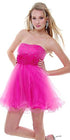 CLEARANCE - Cinderella Divine 414 Short A-Line Tulle Dress (Size 6) by DiscountDressShop