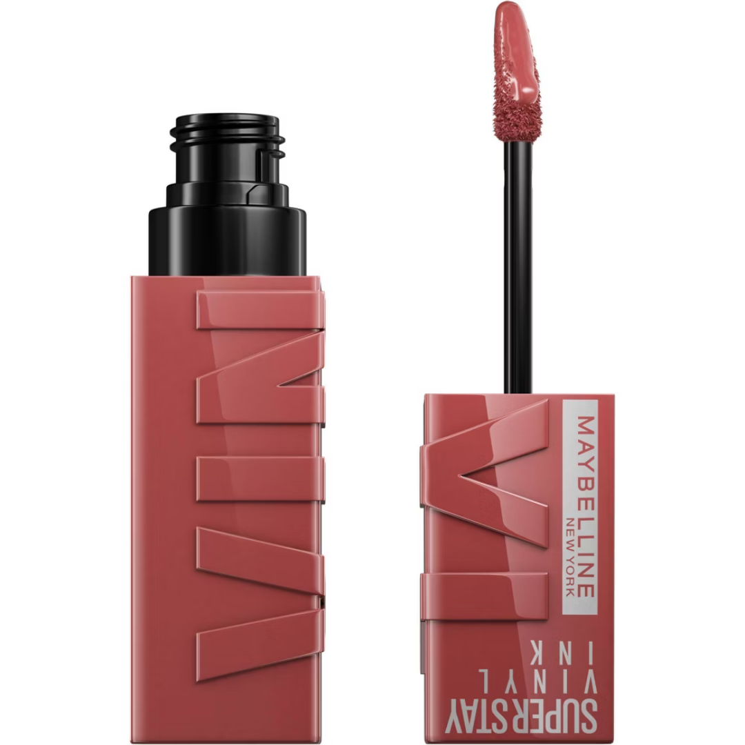 Maybelline Super Stay Vinyl Ink Liquid Lipstick 115 Peppy (0.14oz) by Farmacias Savia