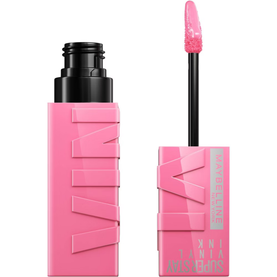 Maybelline Super Stay Vinyl Ink Liquid Lipstick 155 Upbeat (0.14oz) by Farmacias Savia