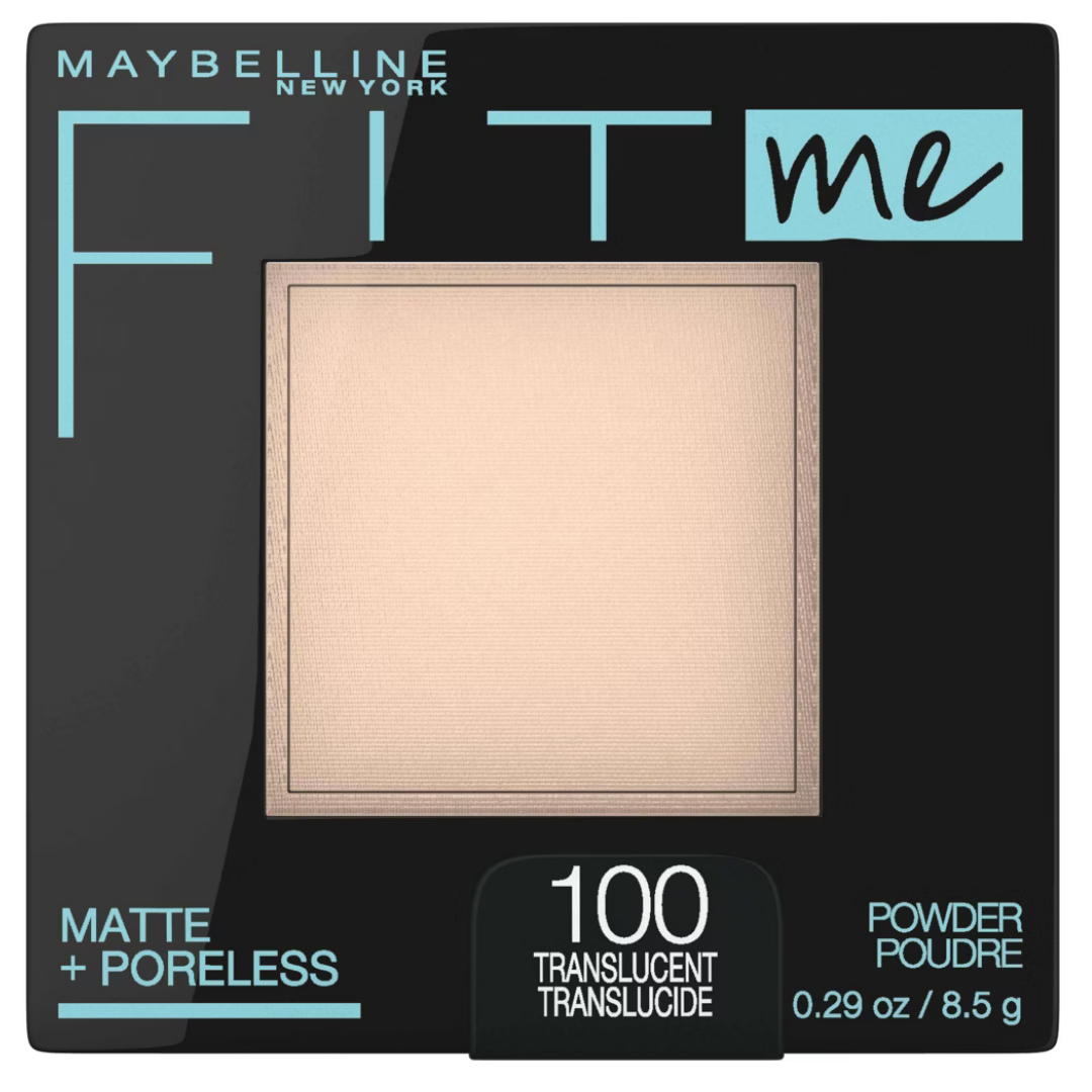 Maybelline Fit Me Matte + Poreless Powder Translucent 100 (0.29oz) by Farmacias Savia