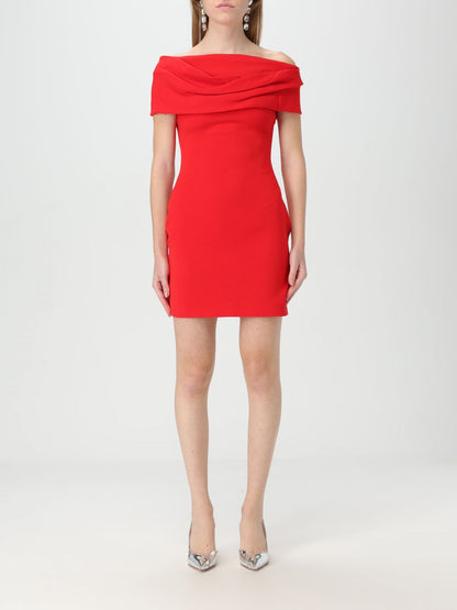 Solace London Dress Woman Red by Luosophy