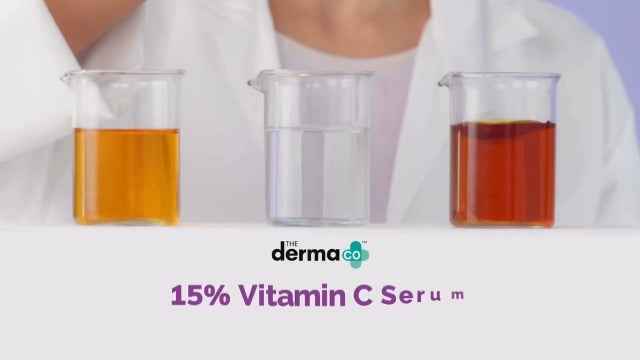 The Derma Co 15% Vitamin C Face Serum For Skin Radiance