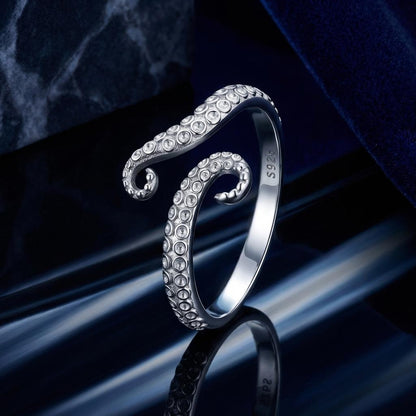 S925 Sterling Silver 0.2cm Platinum Plated Ring by Bids.com