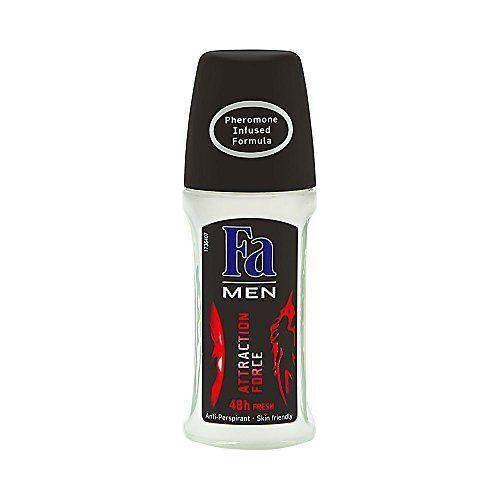 Fa Men Attraction Force 48H Roll-On Deodorant 1.7oz by Pasteur Pharmacy