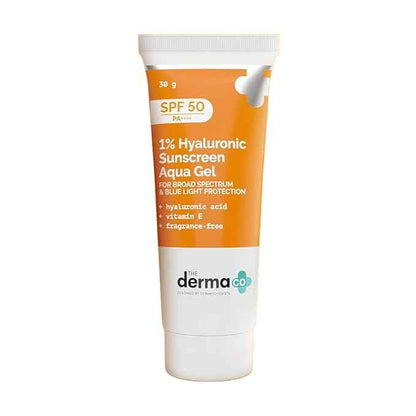 The Derma Co 1% Hyaluronic Sunscreen Aqua Gel