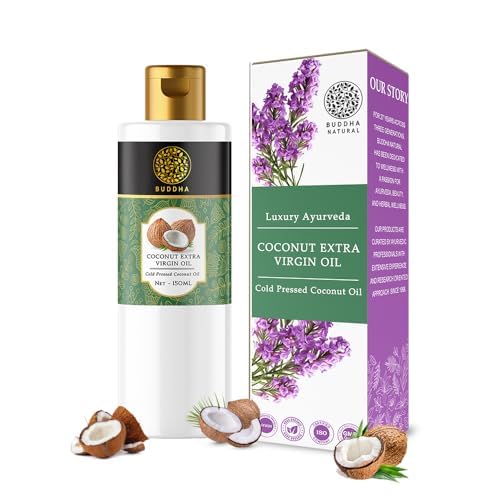 Buddha Natural Cold Pressed Virgin Coconut Oil - For Skin, Hair And Baby Care Hair Oil