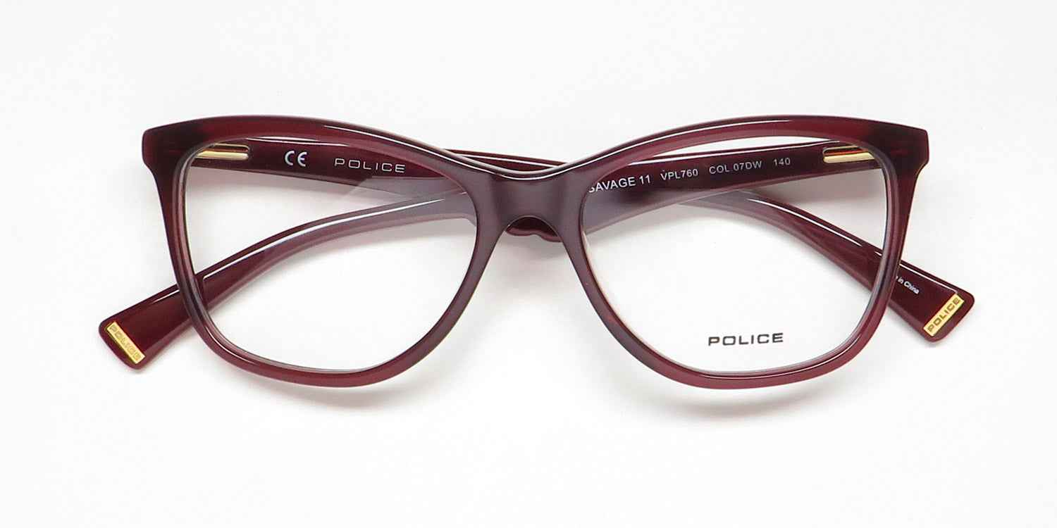 Police Vpl760 Savage 11 Eyeglasses