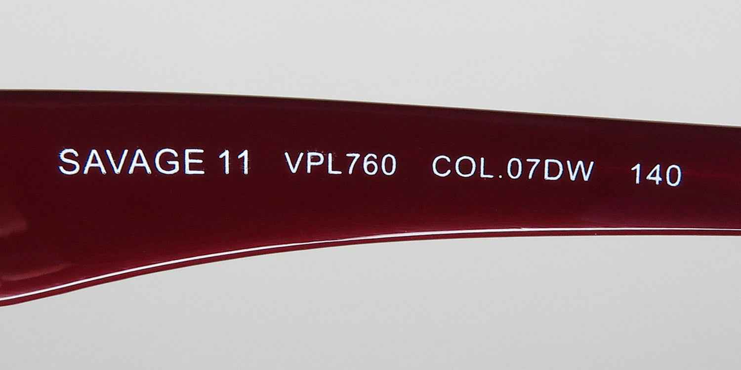 Police Vpl760 Savage 11 Eyeglasses