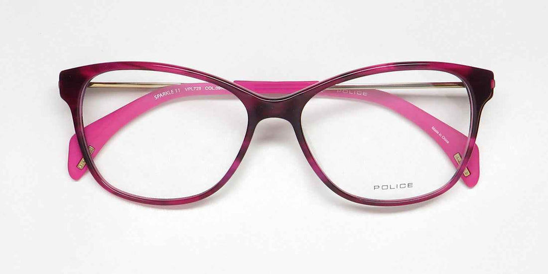Police Vpl729 Sparkle 11 Eyeglasses