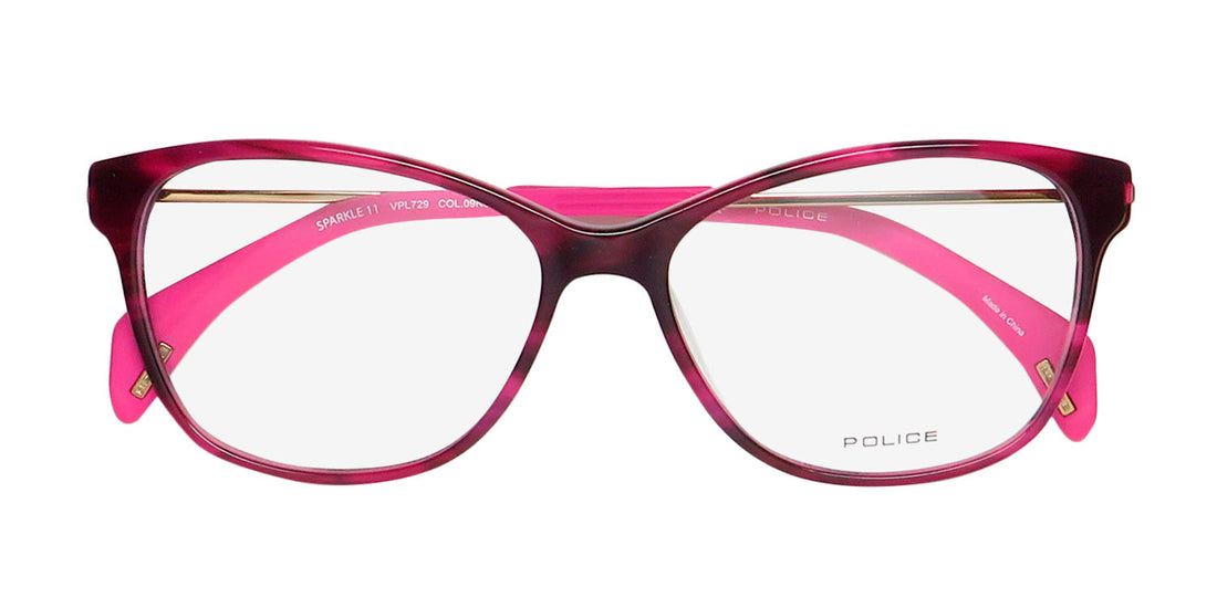 Police Vpl729 Sparkle 11 Eyeglasses
