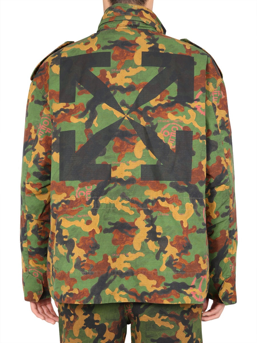 Off-White Men Padded Jacket by Luosophy
