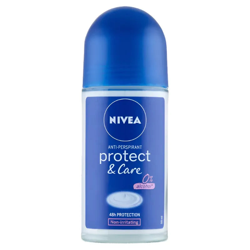 Nivea Protect &amp; Care 48h Anti-Perspirant Roll-On 50ml by Pasteur Pharmacy