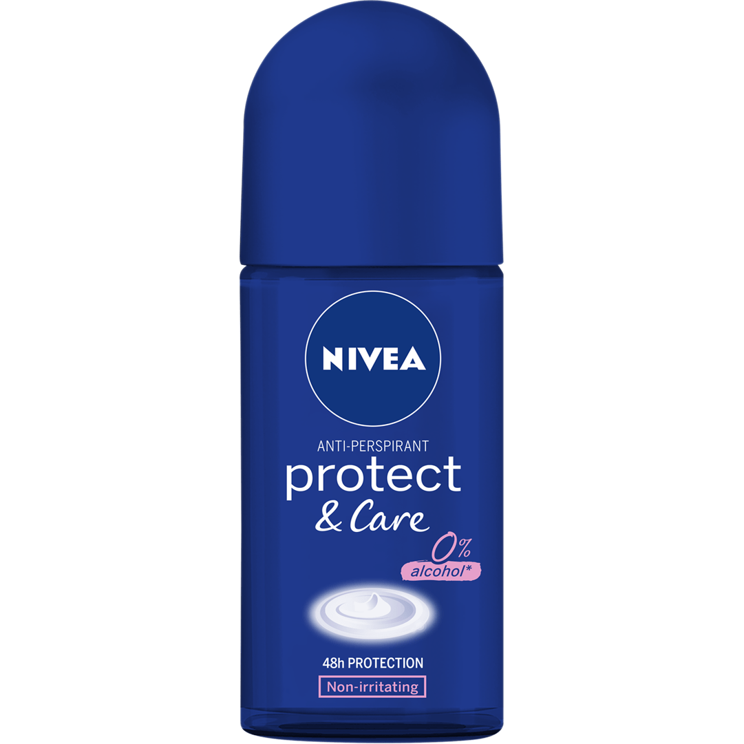 Nivea Protect &amp; Care 48 Hour Antiperspirant Roll On For Men 50 Ml by Pasteur Pharmacy