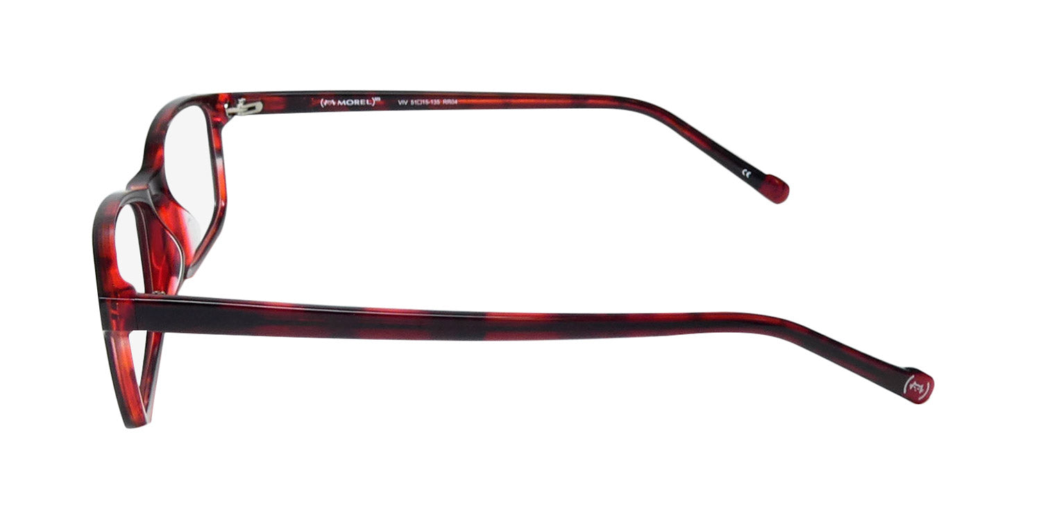 Morel Red Viv 90037c Eyeglasses by ModaFrames