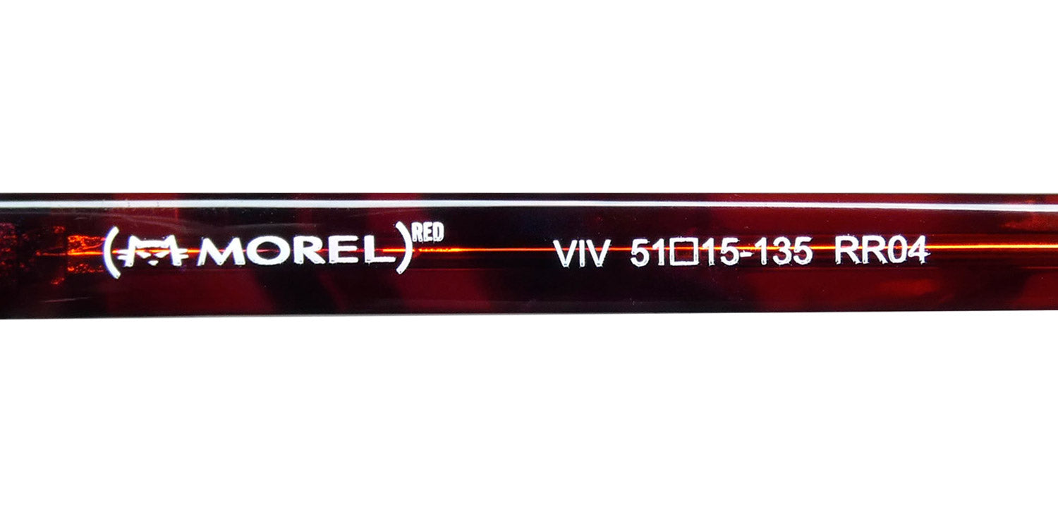 Morel Red Viv 90037c Eyeglasses by ModaFrames