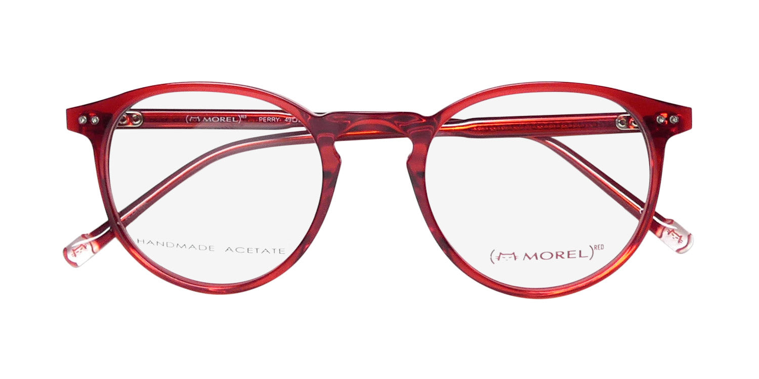 Morel Red Perry 90016c Eyeglasses by ModaFrames