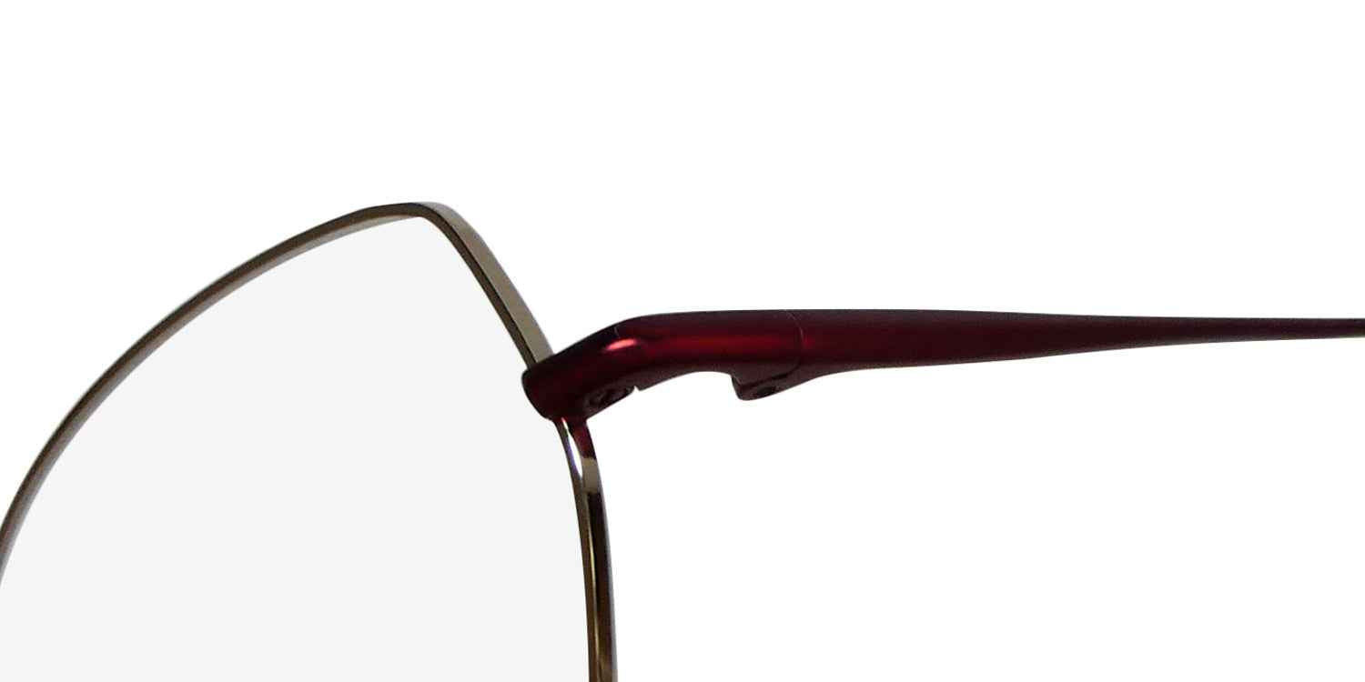 Morel Red Serena 90017c Eyeglasses
