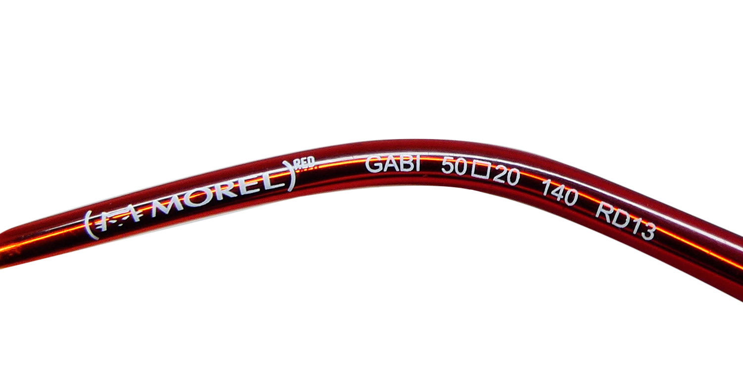 Morel Red Gabi 90018c Eyeglasses by ModaFrames