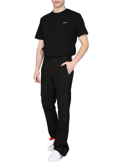 Off-White Men "Low Fit" Trousers by Luosophy