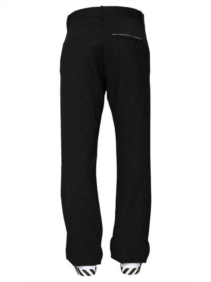 Off-White Men "Low Fit" Trousers by Luosophy