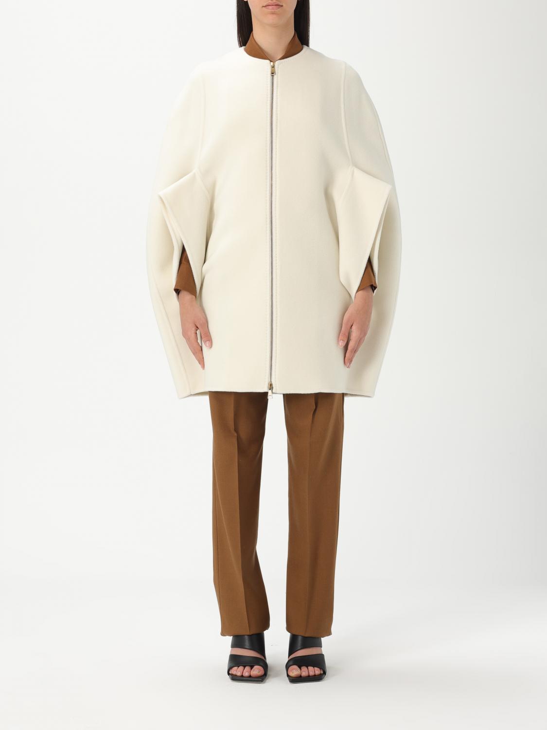 Max Mara Coat Woman White by Luosophy