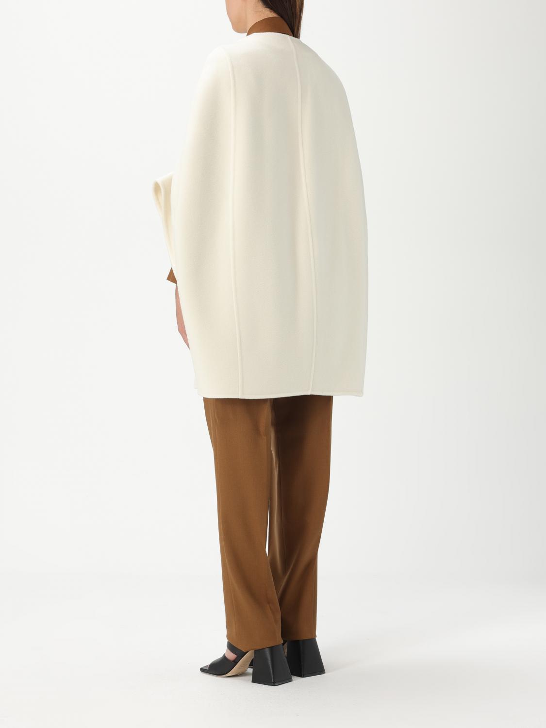 Max Mara Coat Woman White by Luosophy