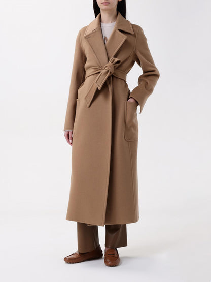 Max Mara Coat Woman Camel by Luosophy
