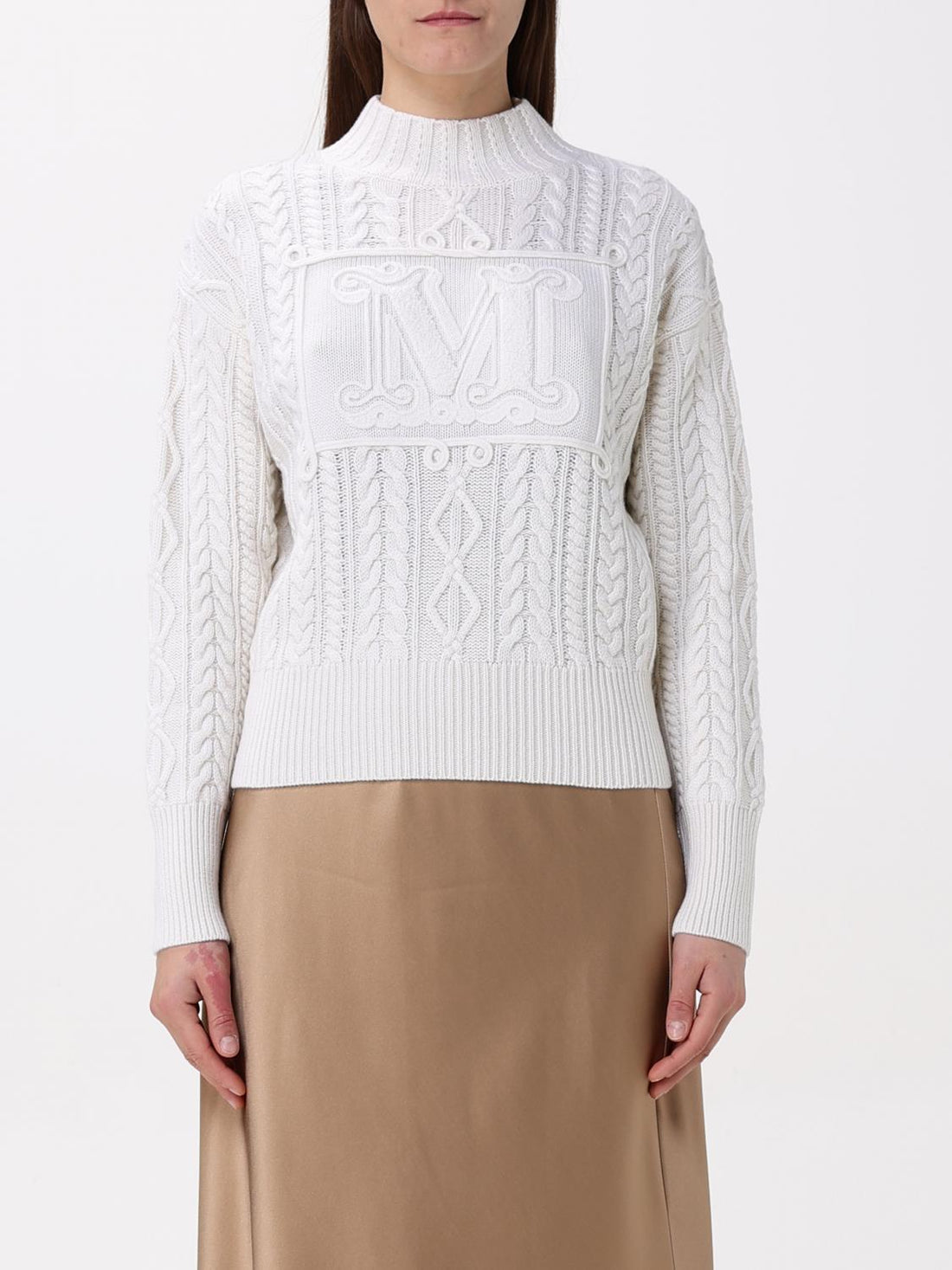 Max Mara Sweater Woman White by Luosophy