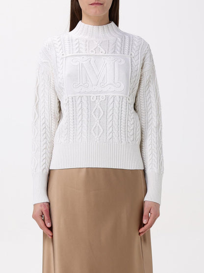 Max Mara Sweater Woman White by Luosophy